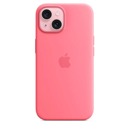 Coque en silicone avec MagSafe pour iPhone 15