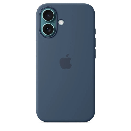 Coque en silicone avec MagSafe pour iPhone 16